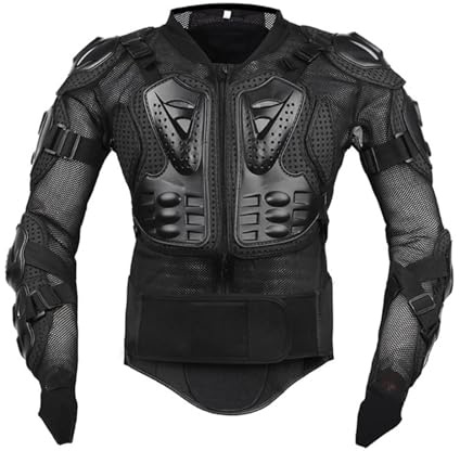 Body Armors Motorrad-Motorrad-Ganzkörperpanzer, Straßen-Motocross-ATV-Schutz-Shirt, Rennjacke mit Rückenschutz