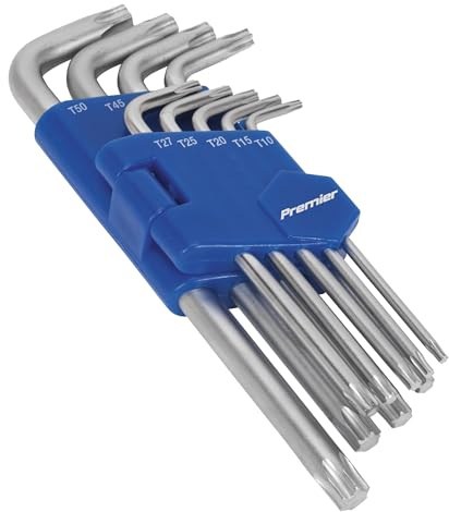 Sealey Ak7142 TRX-Star Key Set 9Pc Long