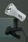 BRILONER - Lampe de chevet, lampe de bureau, lampe de table, lampe de lecture, pince à livres, lampe à pince, orientable, interrupteur sur cordon, blanc, 10,8 cm, 2794-016P