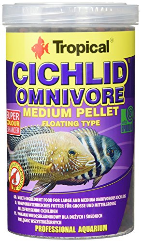 Tropical Cichlid Omnivore Medium Pellet, 1er Pack (1 x 1 l)