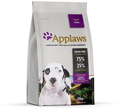 Applaws Natural Complete Dry Puppy Food Large Breed Chicken 15 kg