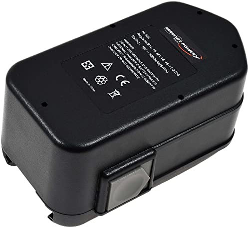 Batterie pour Milwaukee perceuse visseuse PCS 18V Power Plus NiMH, 18V, NiMH
