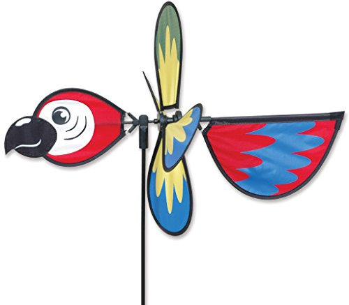 Premier Kite PKGIPPAR Girouette Oiseau Perroquet, Multicolore, 43 x 32 x 70 cm