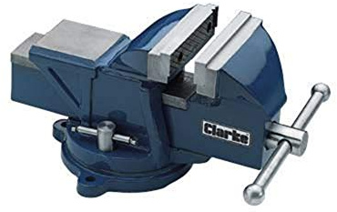 METALWORK SWIVEL BENCH VICE 4 100mm BLUE