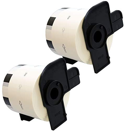 2 x DK11209 29mm x 62mm Etiketten (800 Stück/Rolle) kompatibel zu Brother P-Touch QL-500 QL-500A QL-550 QL-560 QL-570 QL-700 QL-710W QL-720NW QL-800 QL-810W QL-820NWB QL-1050 QL-1100 QL-1110NWB