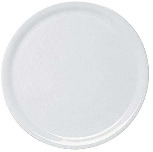 Excelsa Napoli Piatto Pizza, 33.0 cm, Ceramica, Bianco