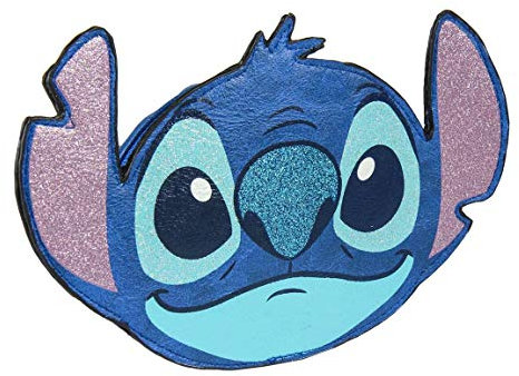 Artesania Cerda Cartera Monedero Disney Stitch, Accessoire de Voyage -Portefeuille Femme, Bleu (Azul), 3x11x11 Centimeters (W x H x L)