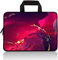 11 11.6 12 12.1 12.5 inch Laptop Carrying Bag Chromebook Case Notebook Ultrabook Bag Tablet Cover Neoprene Sleeve Fit Apple MacBook Air Samsung Google Acer HP DELL Lenovo Asus (Red Marble)