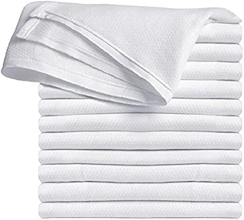 Brandilo Birdseye Reusable Flat Cloth Diapers High Absorbency, Soft and Safe, 27x27 Inches 100% Cotton, Also Great for Cleaning Mirrors (6)