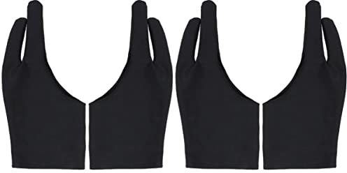 VICASKY 4 Stück Künstlerhandschuh Zum Zeichnen Tablet-handschuh Handflächenabstoßungshandschuh Handschuh Für Digitale Kunst Kunstzeichnungshandschuhe Handschuhe Zeichnen Eben Papiermalerei