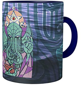 Urban Backwoods Church Of Cthulhu Tasse Mit Spruch Kaffeetasse