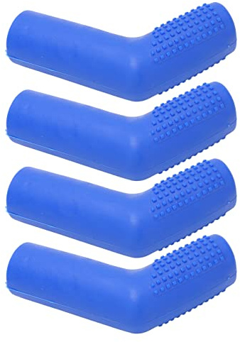 Aramox Funda para palanca de cambios de motocicleta, 4 unidades, protector de goma antideslizante, universal para motos de cross callejera, cuatrimotos, color azul