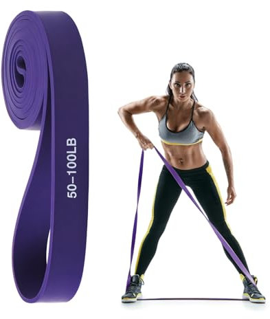 JATEKA Resistance Bands, 100% Latex Widerstandsbänder, Fitnessbänder Trainingsbänder Widerstandsbänder Krafttraining für Muskelaufbau, Yoga, Pilates, Crossfit