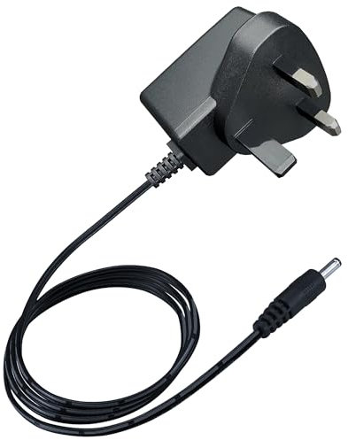 12V 0.5A 6W 1.8M Long Power Supply Adapter, AC DC Switching Adapter (Input 100-240V, Output 12Volt 0.5Amp 500mA), DC 12V 5.5x2.1mm Wall Mount Transformer Charger Plug, UKCA Listed