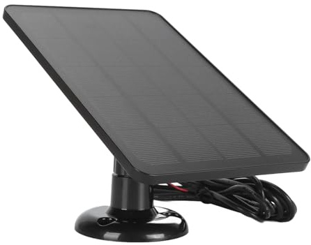 Caricatore a Pannello Solare per Videocamera Nest, Pannello Solare da 10 W con Cavo da 9,8 Piedi, Impermeabile IP66, per Campanello 3 4plus per Campanello Video 2 3+