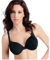 Generico Reggiseno Donna Elegante Coppa D. con Ferretto e Leggera Imbottitura Soft e con Spalline. Made in Italy. (IT, Taglia della Coppa & Taglia della Fascia, D, 4, Nero)