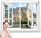 Moustiquaire AimantéE 190x140cm Porte Porte Fenetre Rideau de Porte Moustiquaire Porte Fenetre Fermeture Automatique Portes De Balcon Portes Coulissantes Blanc