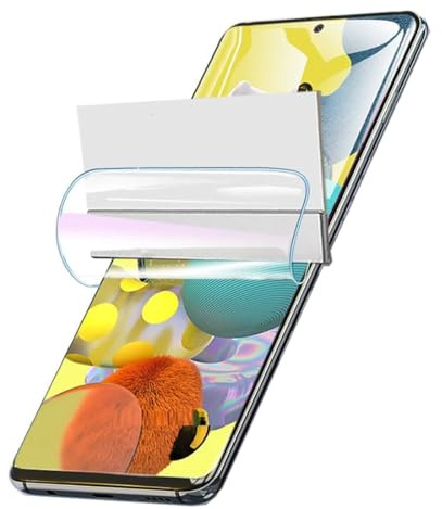 Film de Protection Hydrogel pour Samsung Galaxy A51 (4G) 5G UW（6.5） | [3 Pièces] HD Hydrogel Protection Transparent TPU Souple Film (sans Bulles)(Haute Sensibilité)