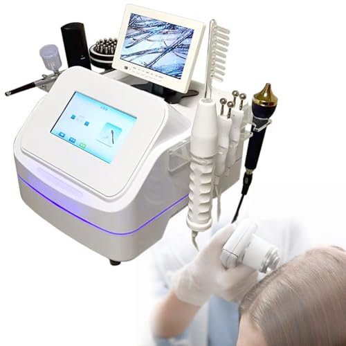 7-in-1-Hautdiagnose-Haaranalysator, Kopfhaut-Haarfollikel-Detektor, Kopfhaut-Detektor-Analysator, Öl-Feuchtigkeitsanalysator-Tester, für Zuhause, Schönheitssalon