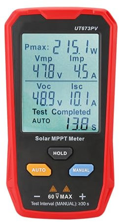 Tester del pannello solare per il test solare 800W multimetro fotovoltaico schermo LCD strumento di risoluzione dei problemi del misuratore MPPT solare