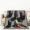 Double Sided Ultra Soft Flannel Blanket 60x80in - Multifunctional Home Decoration Blanket Suitable for Winter and Autumn - Sofa and Queen Size Bed - Teapot and lamp