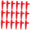 ADOCARN Versatile Air Pump Nozzles Set 20pcs Plastic Heads for Inflatables Bike Tire Inflation