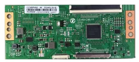 UDKZSQCB Placa Lógica TV Tcon CC500PV6D CC580PV6D 2K 4K For Inversor De Placa Base De TV.(CC500PV6D 4K)