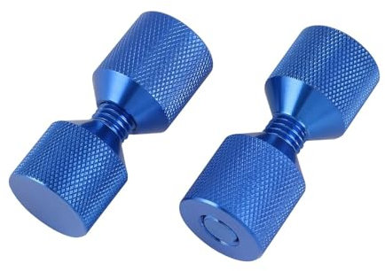 ZYKEJJDDAK 2pcs Aluminium Flansch Aus Alignment Pin Set Metall Rohrpositionierungswerkzeug Tragbare Flanschausrichtung Für Autoschiffmaschinen