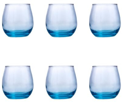 Luminarc Maine Set mit 6 Gläsern, niedriges Glas, umweltfreundlich, 32 cl, Sodo, kühlschrankgeeignet, nicht mikrowellengeeignet