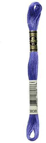 DMC 6-Strand Embroidery Cotton Floss, Dark Lavender Blue