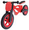 Lernlaufrad aus Holz - 12 Zoll, ab 3 Jahren - Holzspielerei Superbike, Kinderlaufrad, Laufrad Kinderrad Fahrrad (rot)