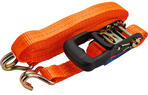 EXTOL PREMIUM Spanngurt mit Ratsche und Hacken, 8m x 35mm, max. 2000kg
