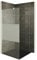 i-flair Duschabtrennung Walk In FIONA 90x200 cm Duschwand Dusche 10mm STARK aus TEILSATINIERTEM NANO ESG Sicherheitsglas mit EDELSTAHL Wandprofil #740