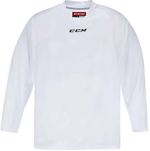 CCM - CCM Practice Jersey 5000 SR - - White SR-L