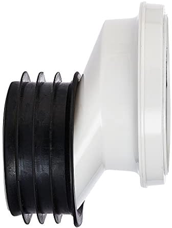 MaKe PRO019 40mm Offset WC Pan Connector , White
