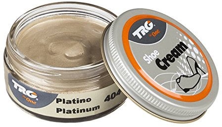 TRG The One Shoe Cream, Cream for leather and synthetic leather, 404 Platinum, 50 ml