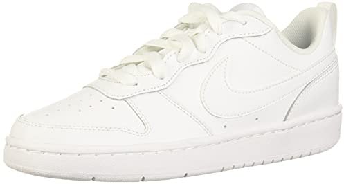 Nike Jungen Nike Court Borough Low 2 (Gs) Sneaker, Weiß, 38.5 EU