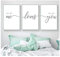 Nordic Home Art All of Me Loves All of You Posters Print Couple Canvas Painting Wall Pictures Bedroom Decor 40cmx60cmx3 no Frame