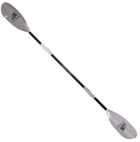 Accent Paddles Unisex-Erwachsene Hero Angler 250 Kajak-Paddel, Schwarz/Grau, 250cm