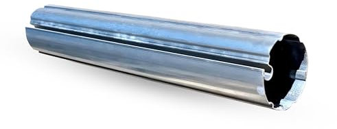 Rullo Avvolgitore Tenda da Sole in Ferro Zincato, Compatibile con ogni modello di Tenda da Sole per Esterno a Rullo, a Caduta, a Bracci Estensibili (Diametro 60 MM, 2 MT)