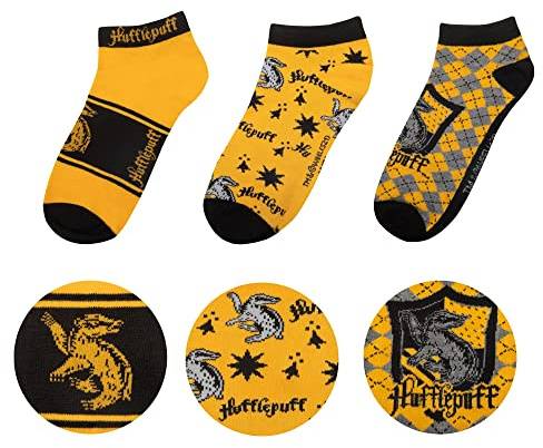 Cinereplicas Harry Potter - Socquettes (Set de 3) - Licence Officielle
