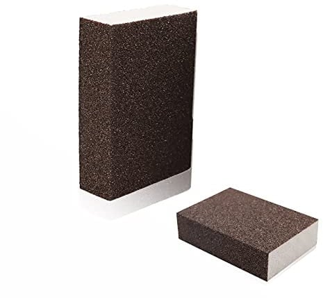 1pcs Sanding Sponges, Washable Sanding Blocks Reusable Sandpaper Blocks Coarse Fine Superfine Wet and Dry Sand Paper Pack Blocks for Walls Wood Metal