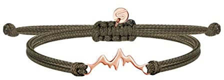 SAILBRACE Armband EVERGREEN MOUNTAIN grün-rosé