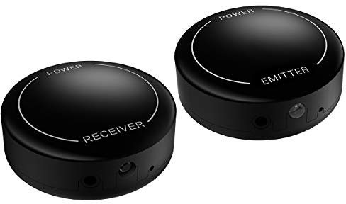 Fourair Infrarot Wireless IR Repeater Long Range 500 Feet and IR Remote Control Extender Repeater Kit Infrared IR Extender for Expansion (IR Emitter and Receiver) (Wireless)