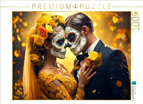 CALVENDO Puzzle EIN Motiv aus dem Kalender Dia de los Muertos - Feier des Lebens und des Todes | 1000 Teile Lege-Größe 64 x 48 cm Foto-Puzzle für glückliche Stunden