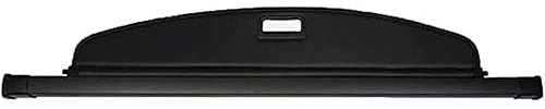 NGANOH Auto Laderaumabdeckung Kofferraum Hutablage, für Peugeot 3008 2009 2010 2011 2012 2013 2014 2015 2016 2017 2018 2019 Einziehbarer Kofferraumabdeckung Security Privatsphäre ZubehöR