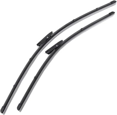 Ersatzwischblätter Kompatibel Mit Dacia Für Sandero MK 2 2016–2019, Scheibenwischer Vorne, Wischerblätter, Windschutzscheibe, Windschutzscheibe, Fenster, Regenbürsten, 55,9 Cm + 48,3 Cm