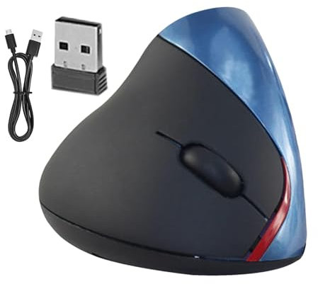 Souris Verticale Sans Fil, Souris Ergonomique, Souris Ergonomique Sans Fil Trust Verto, Souris Verticale Avec Micro-récepteur USB Stockable, Souris D'ordinateur À Capteur Stable De Haute Précision