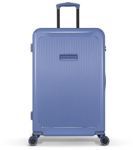 SUITSUIT Expression – Großer Reisekoffer – Check-in Koffer mit TSA-Schloss – 75 cm – 71L – Elemental Blue – Blau