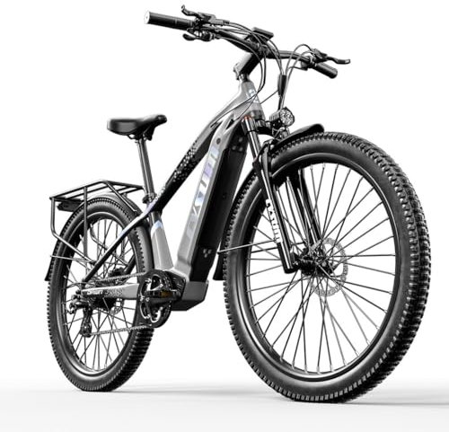 cysum Speedy Fahrrad, 27.5'' Mountainbike für Erwachsene, City-Pendlerrad, 7-Gang-Getriebe, hydraulische Scheibenbremse